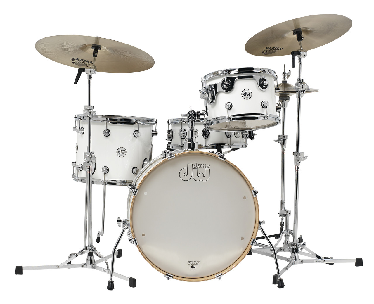 DW Design Series Frequent Flyer 4pc Shell Pack Gloss White