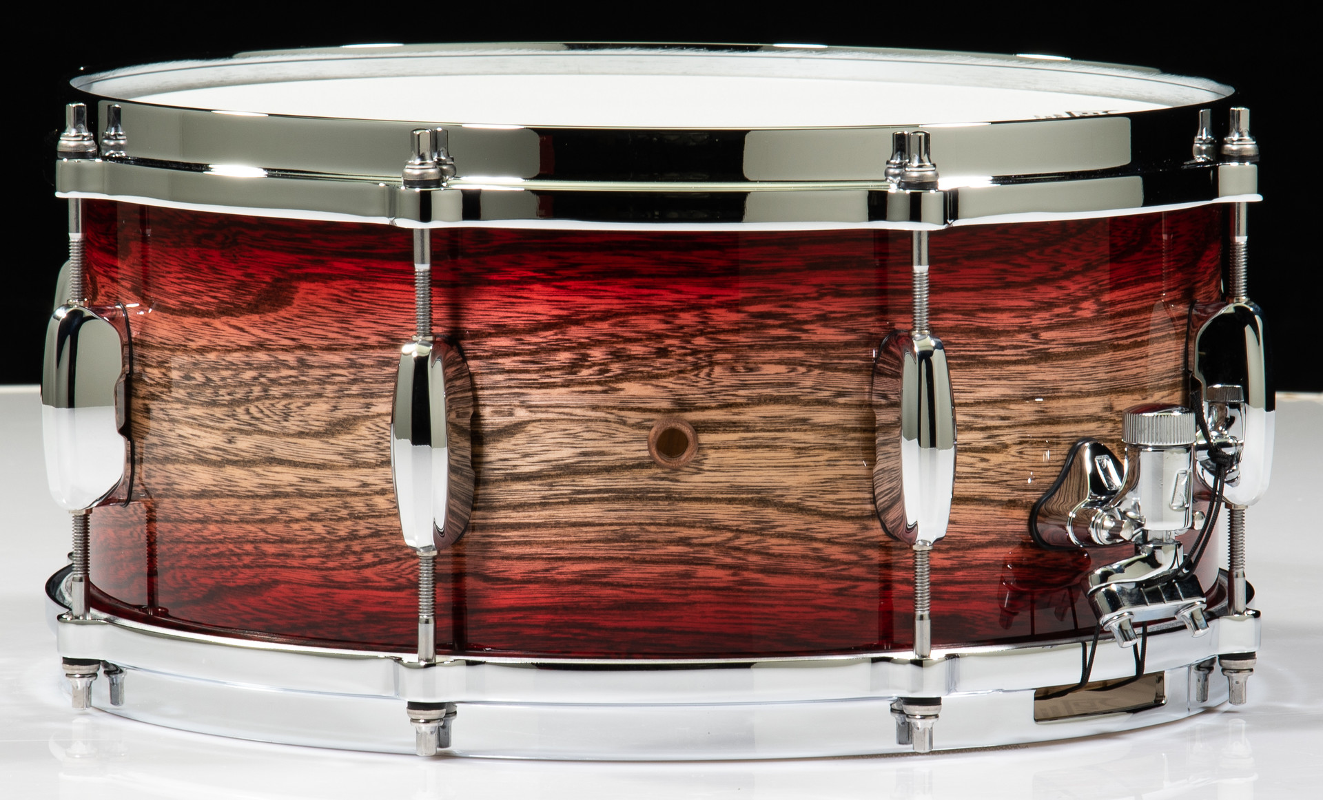 Tama Star Maple 6.5x14 Snare - Garnet Japanese Sen Burst