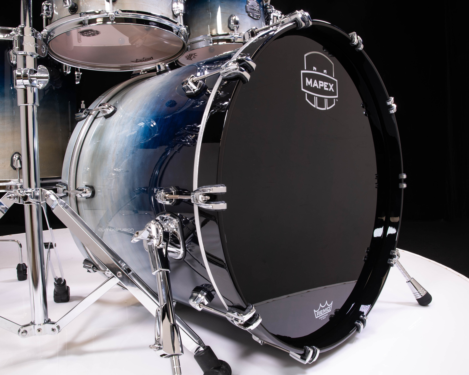 Mapex Saturn 5pc Studioease Shell Pack - Teal Blue Fade