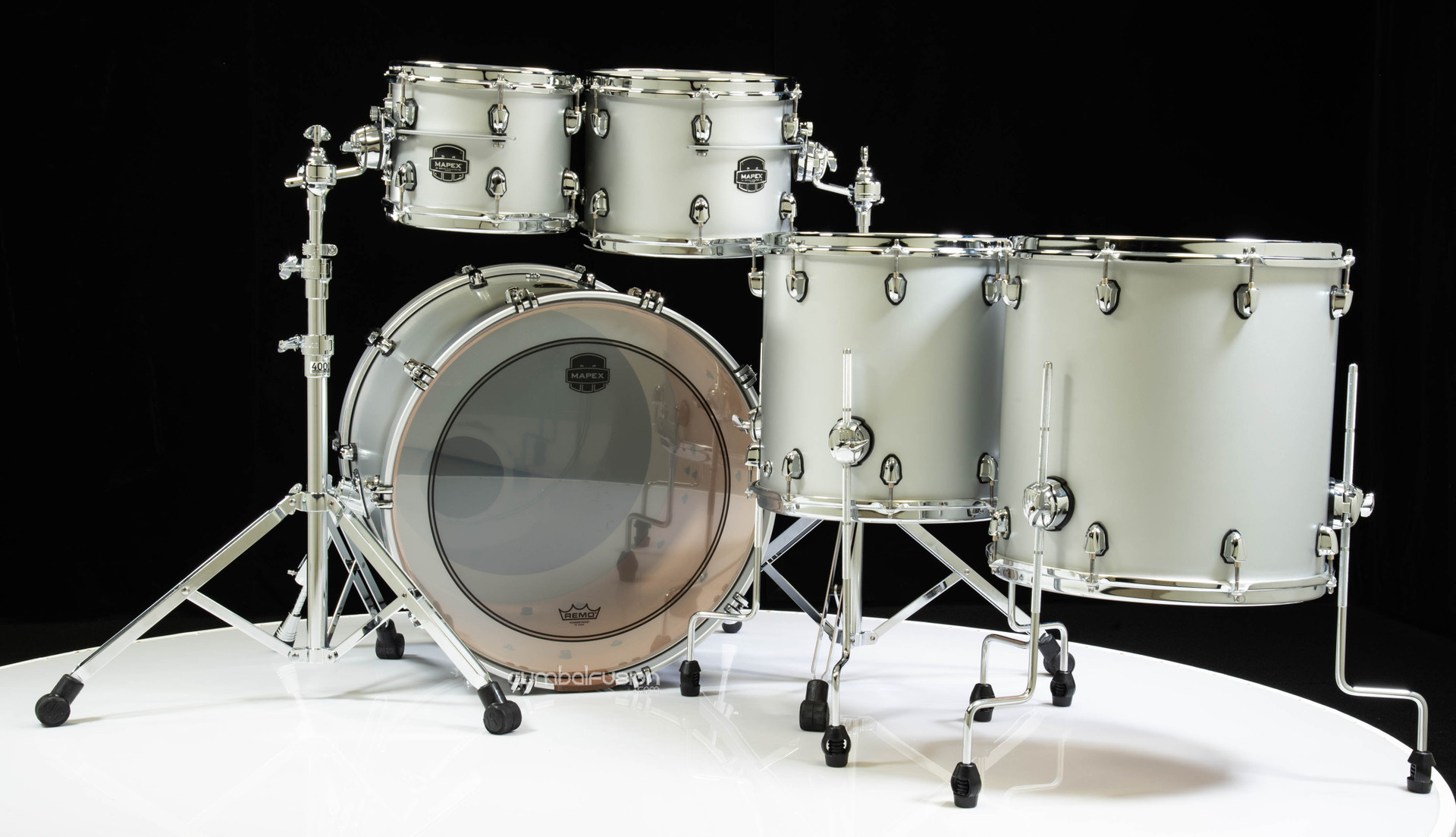 Saturn Evolution Maple/Walnut 5pc Workhorse Kit - Iridium Silver