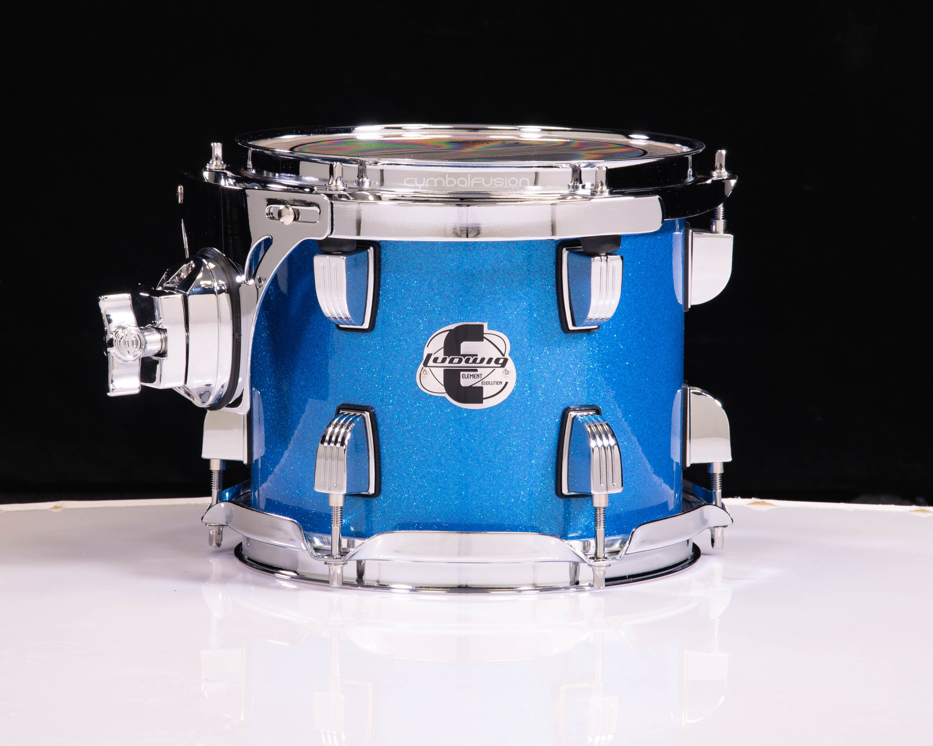 Ludwig Elements Evolution 7x8 Tom Blue Sparkle