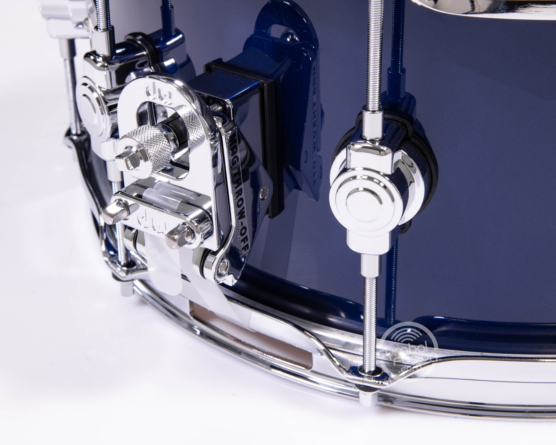 DW Performance Series 6.5x14 Snare Drum - Roadster Blue Metallic