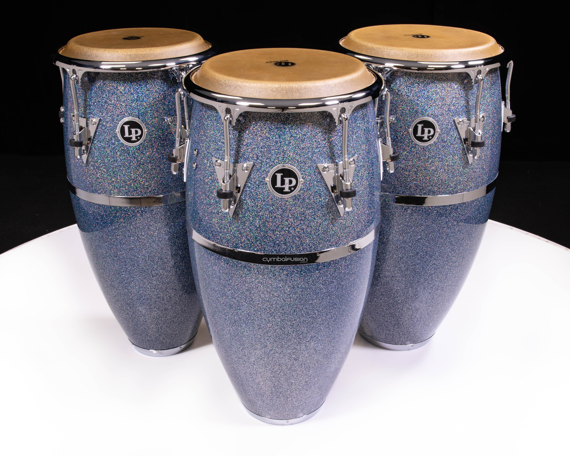 LP Limited Edition Fiberglass Blue Ice Sparkle Complete Set