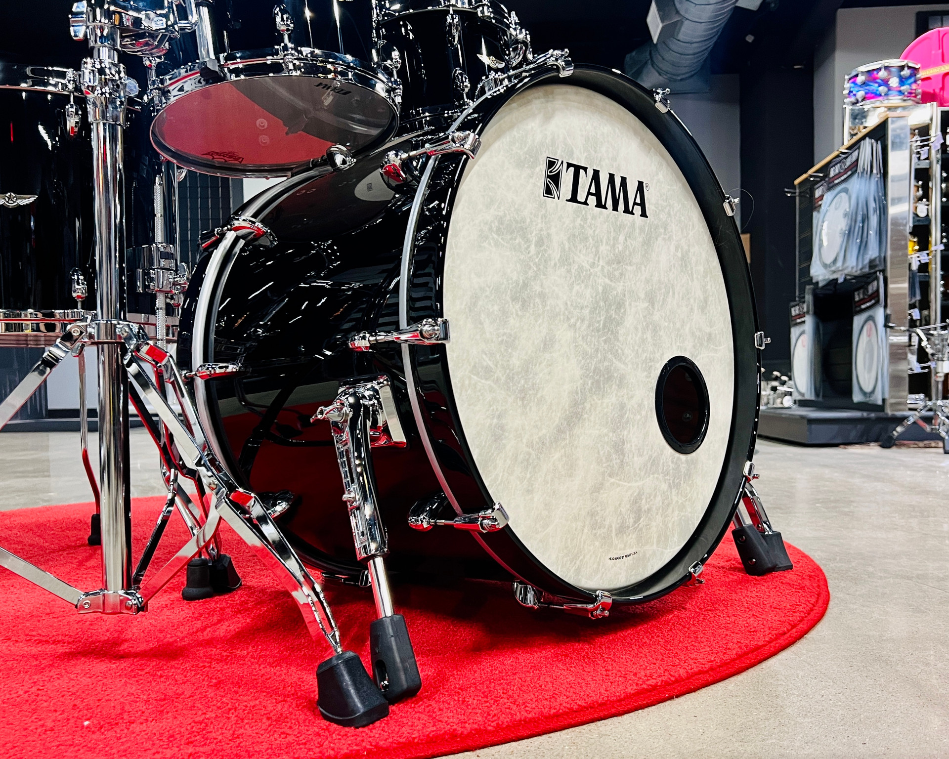 Tama Star Walnut 6pc Piano Black Shell Pack