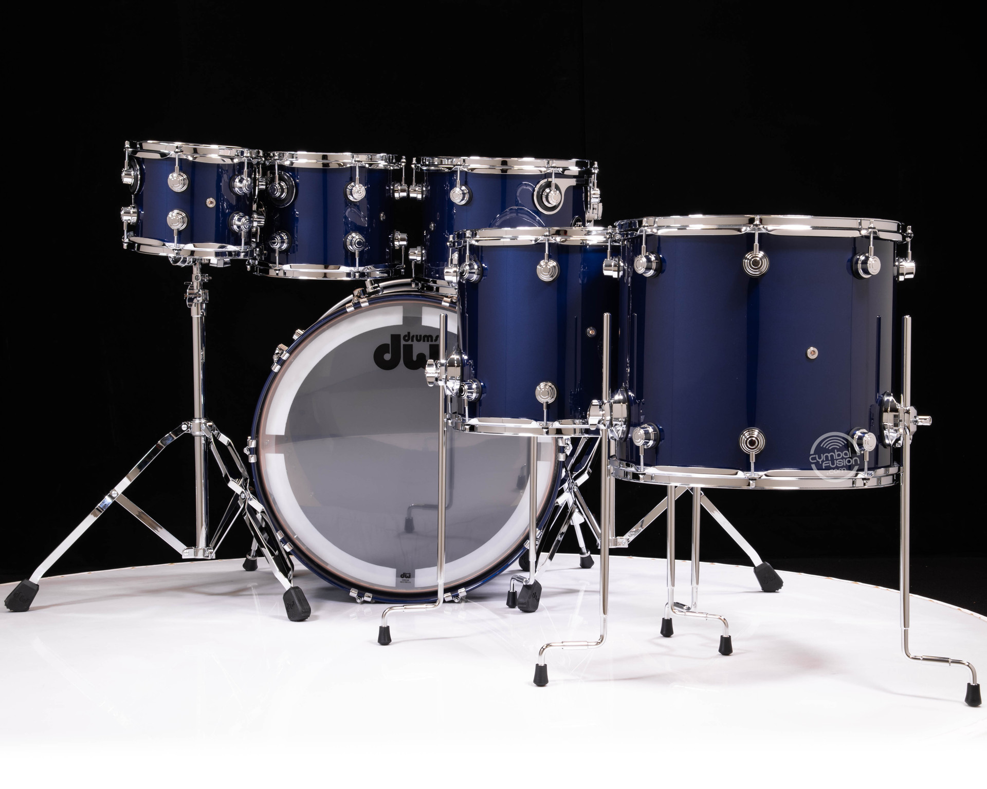 DW Performance Series 6pc Roadster Blue Metallic Lacquer