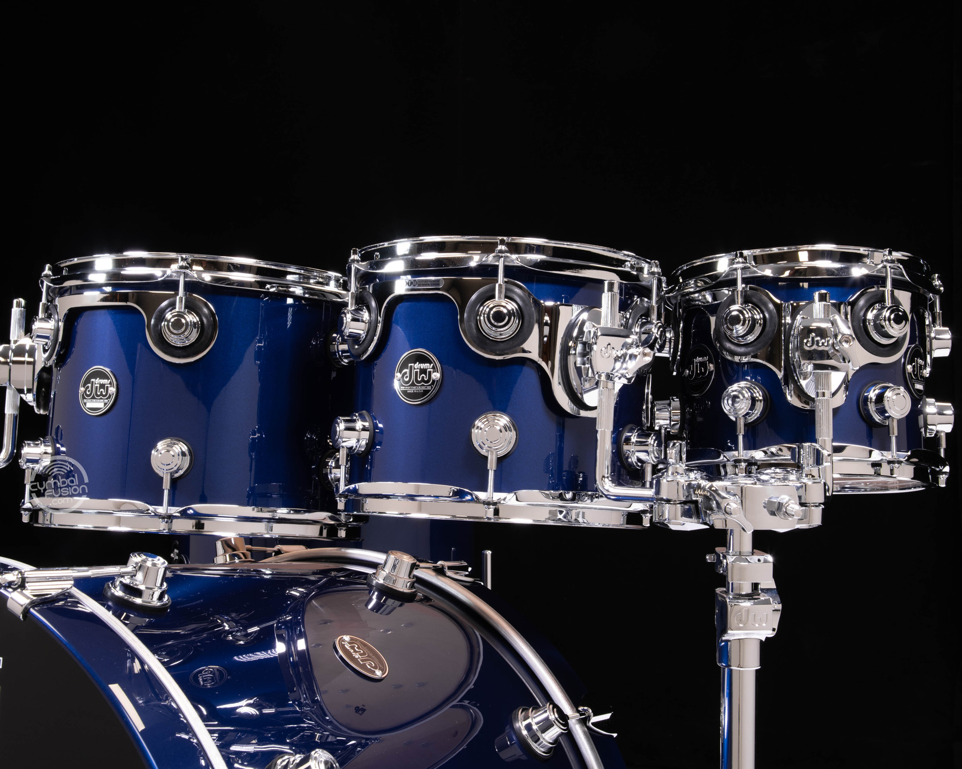 DW Performance Series 6pc Roadster Blue Metallic Lacquer