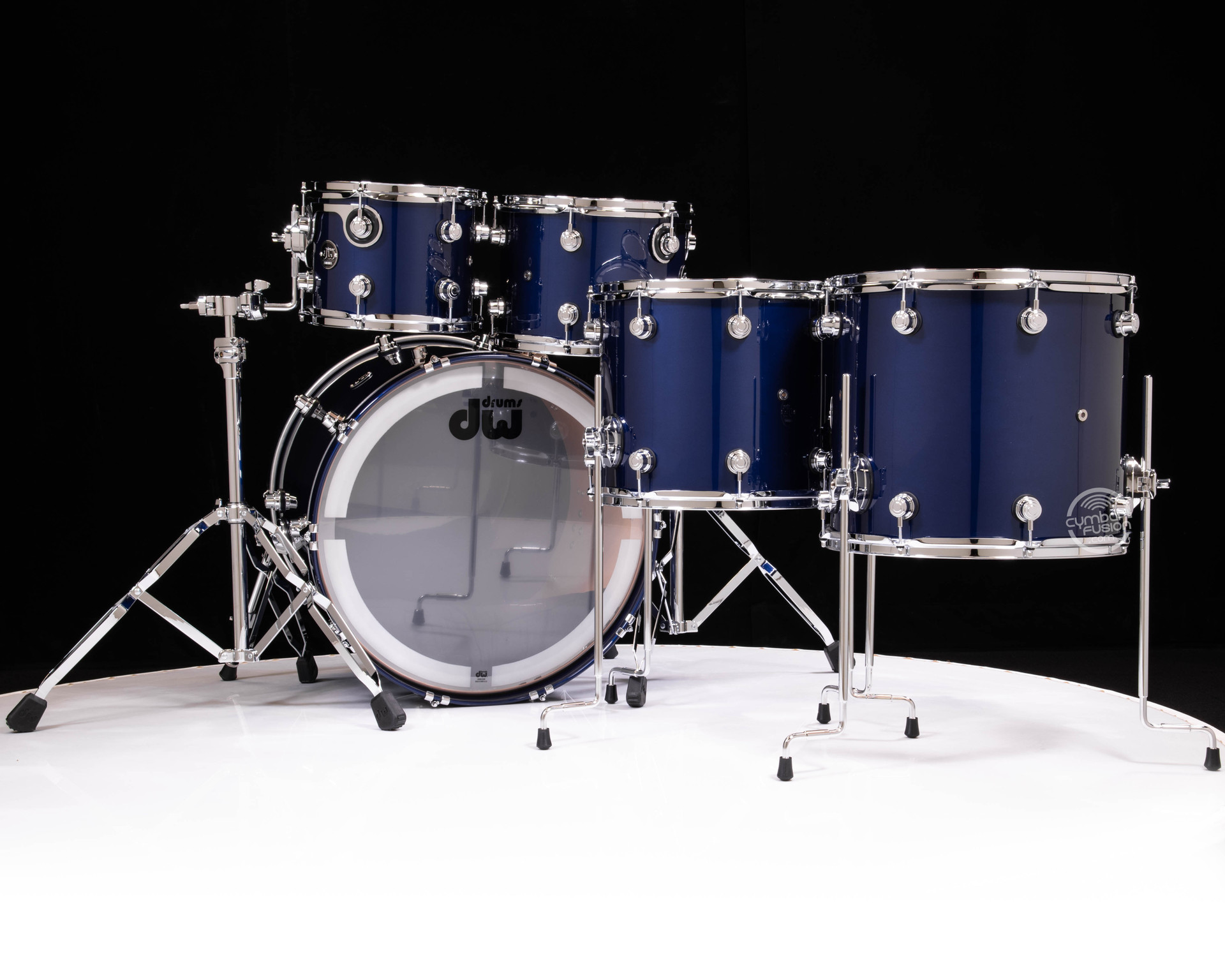 DW Performance 5pc Roadster Blue Metallic 10/12/14/16/22 (Roadster522)