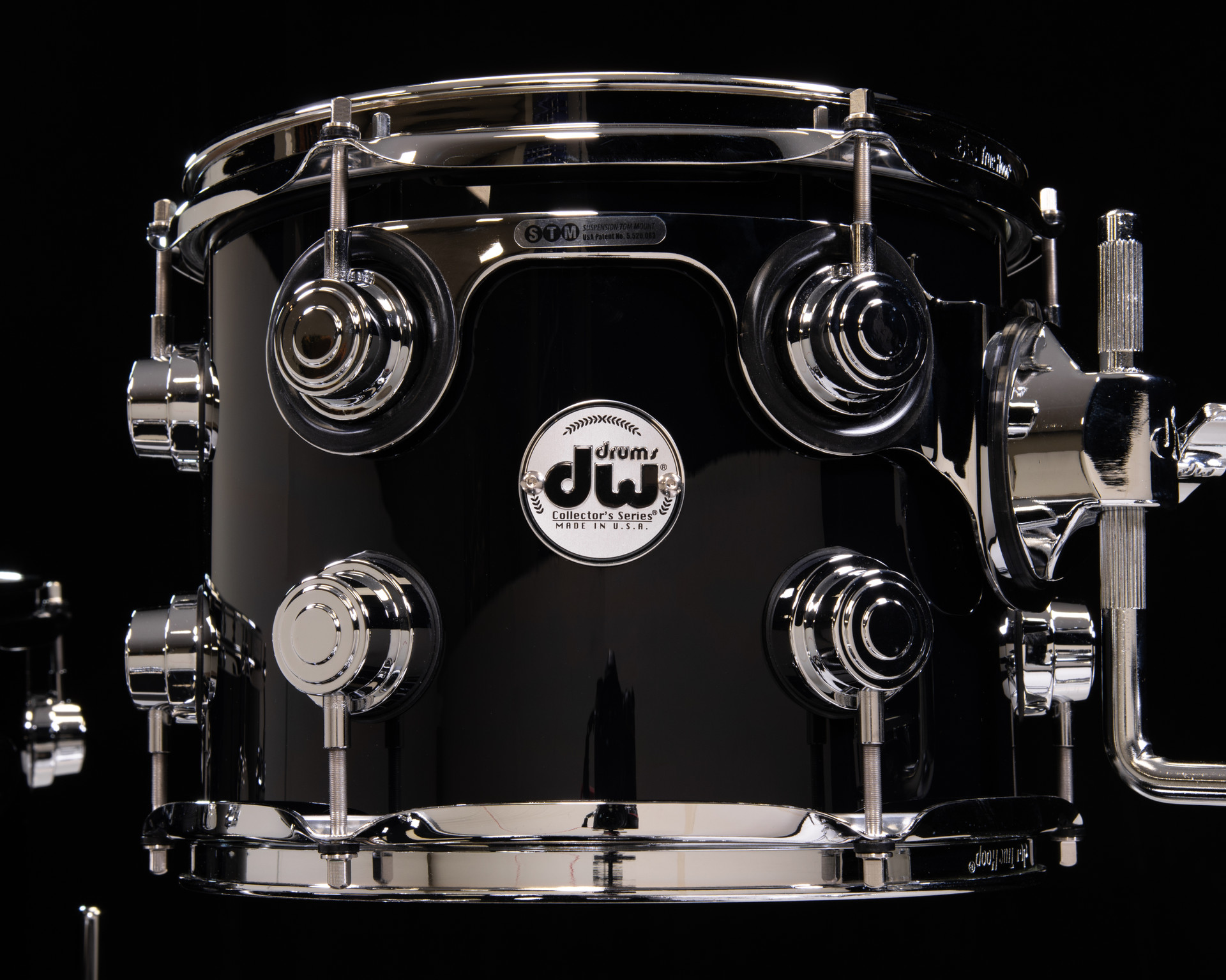 DW Collector's 3pc SSC Maple Kit - Gloss Black (1282161)