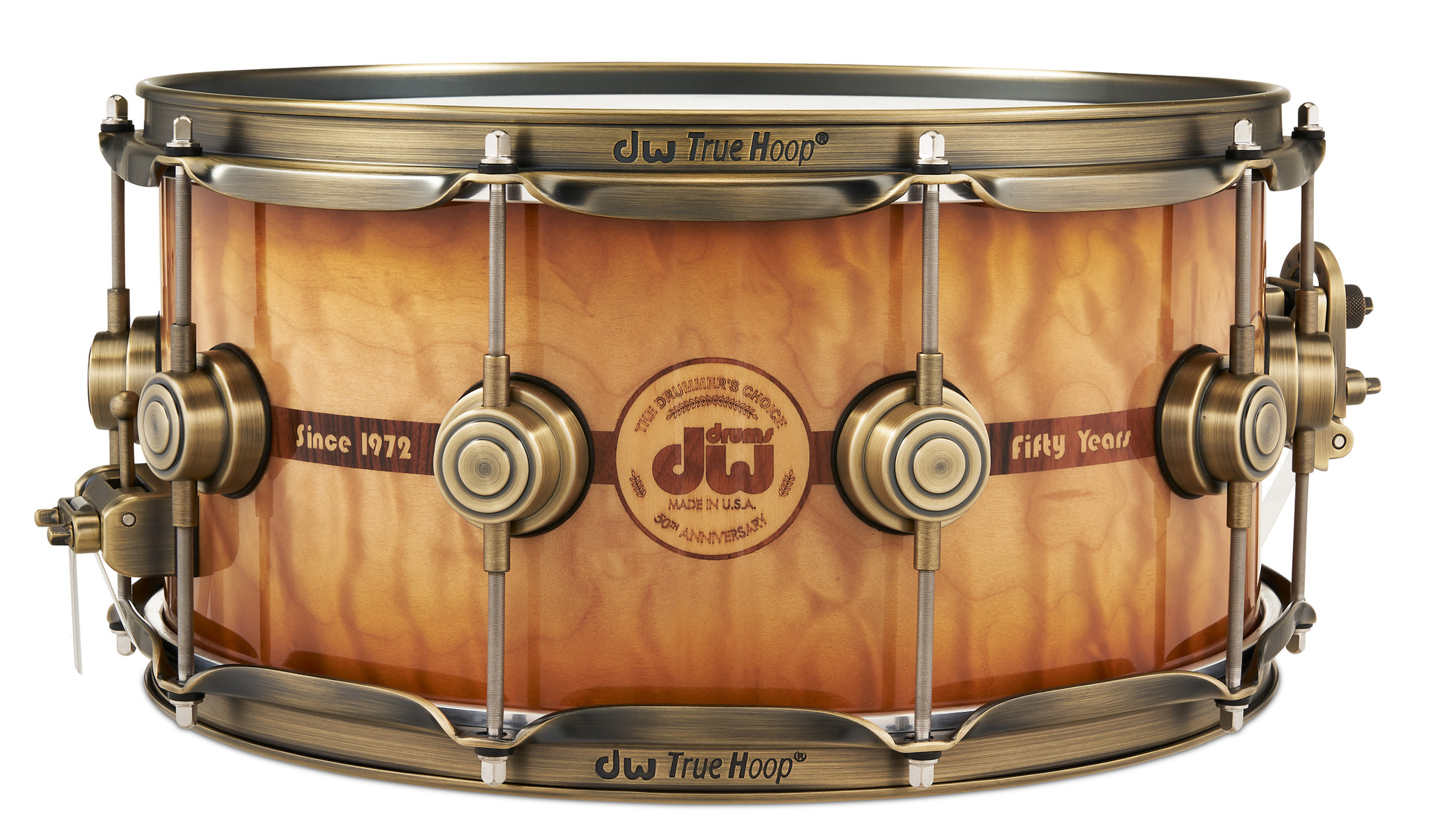 【中古】THE DUKE Limited Edition 50th VANDOR DW 50th Anniversary Snare Drum 6.5x14 with Bag - CymbalFusion.com
