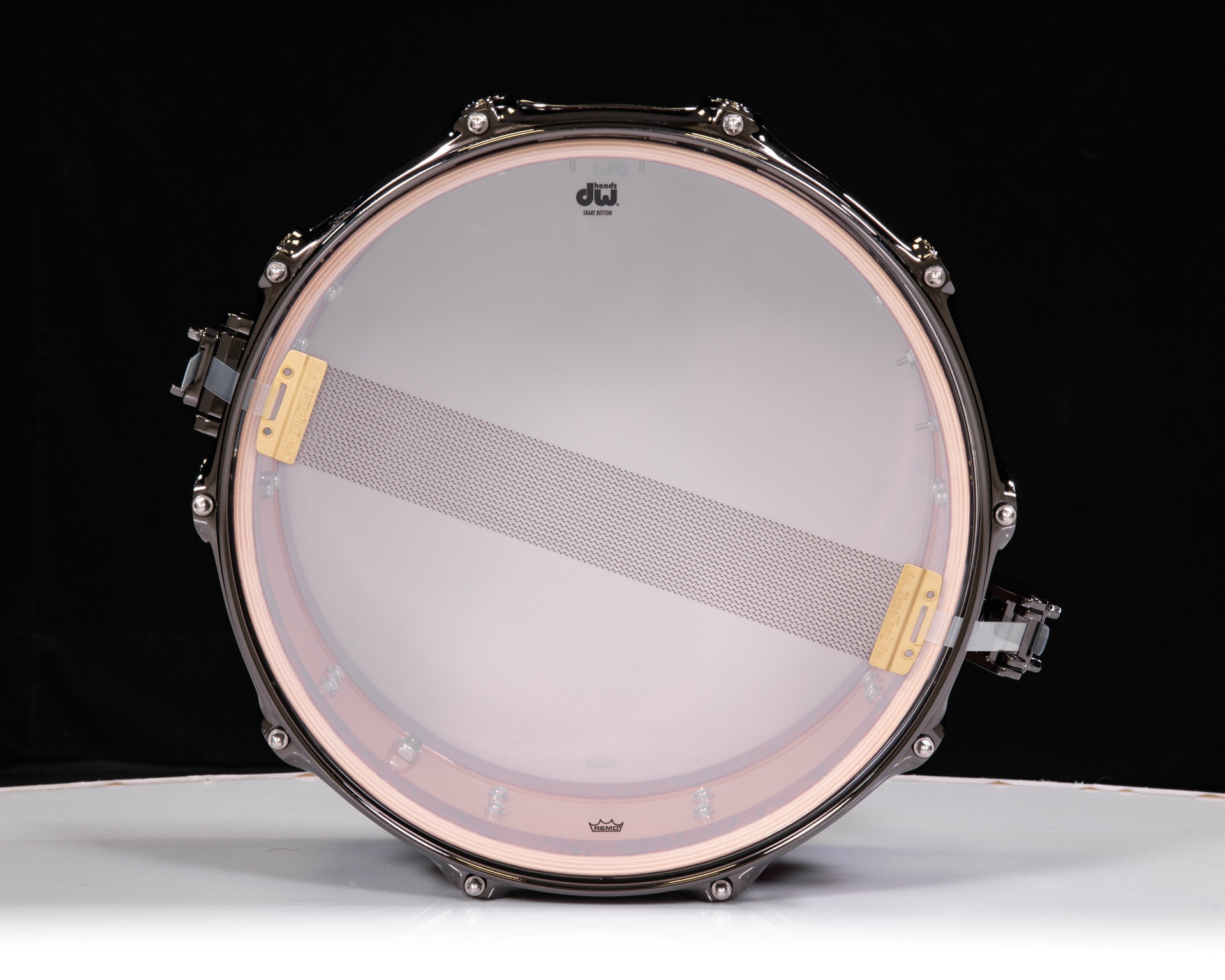 DW Collector's Series Maple 6.5x14 Snare Drum Rich Red Burst on