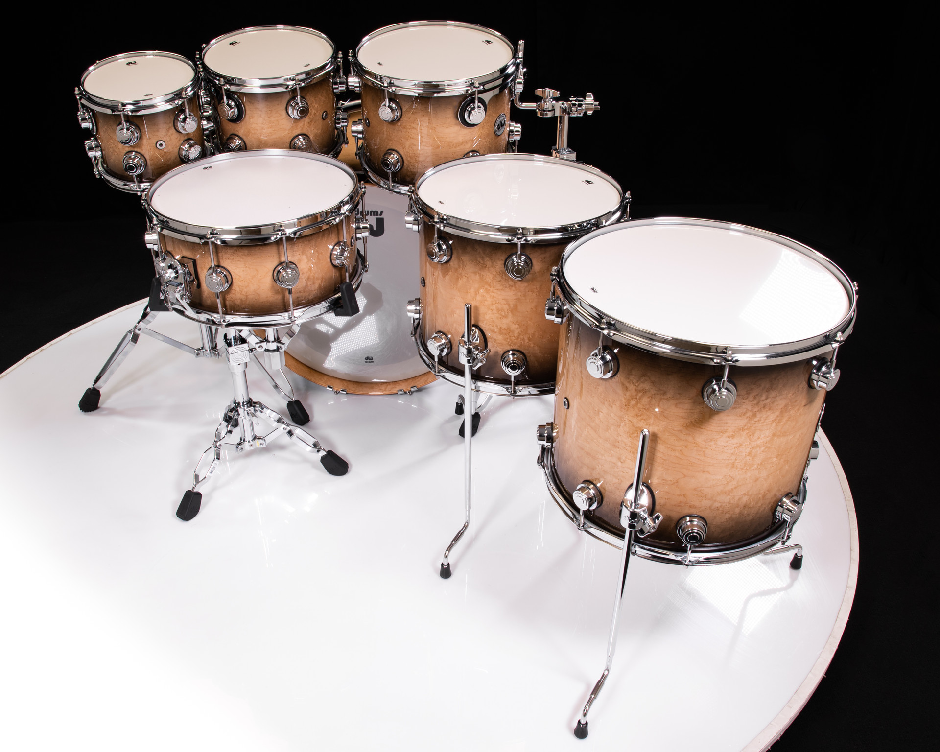 DW Collector's 7pc Cherry Purple Core - Candy Black Burst Over