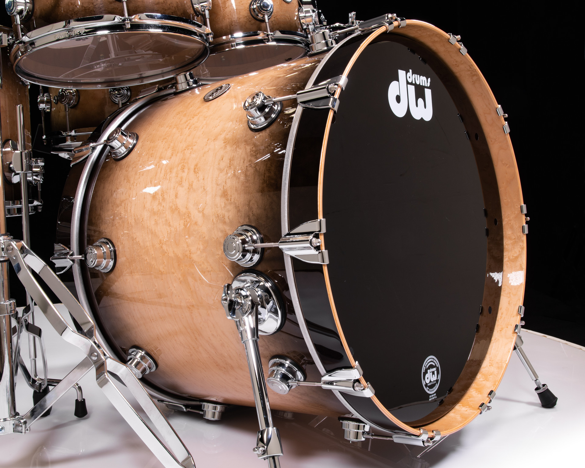 DW Collector's 7pc Cherry Purple Core - Candy Black Burst Over