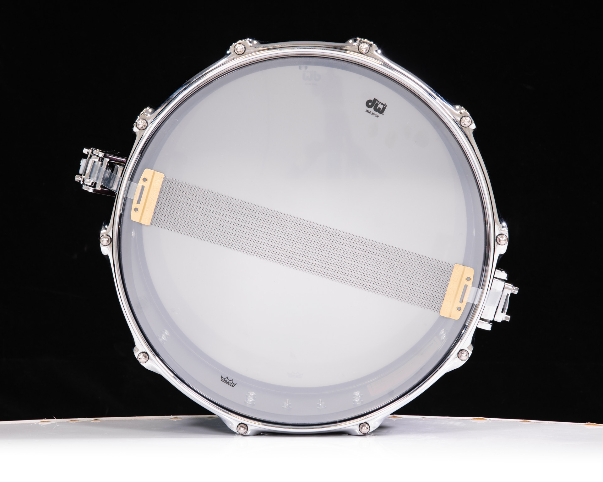 DW Collector's Brass 6.5x14 Snare Drum - Twisted Guava (Custom