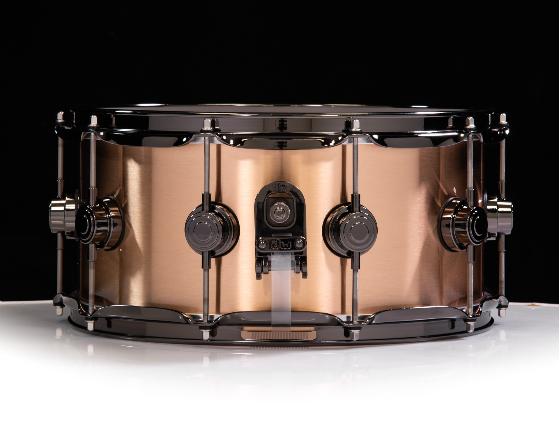 DW Collector's Series 6.5x14 3mm Brushed Bronze Snare Drum with