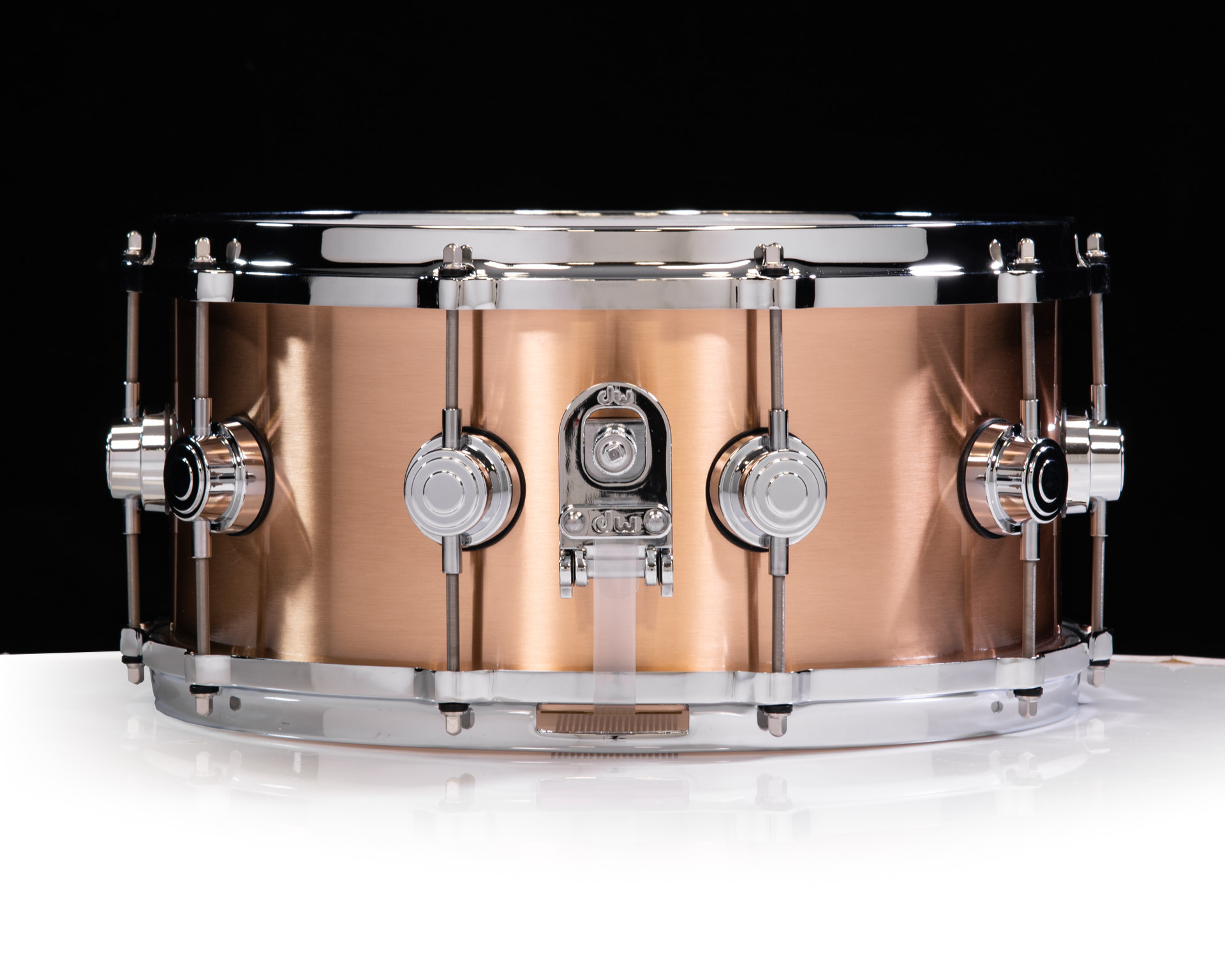 DW Collector's Series 6.5x14 3mm Brushed Bronze Snare Drum with