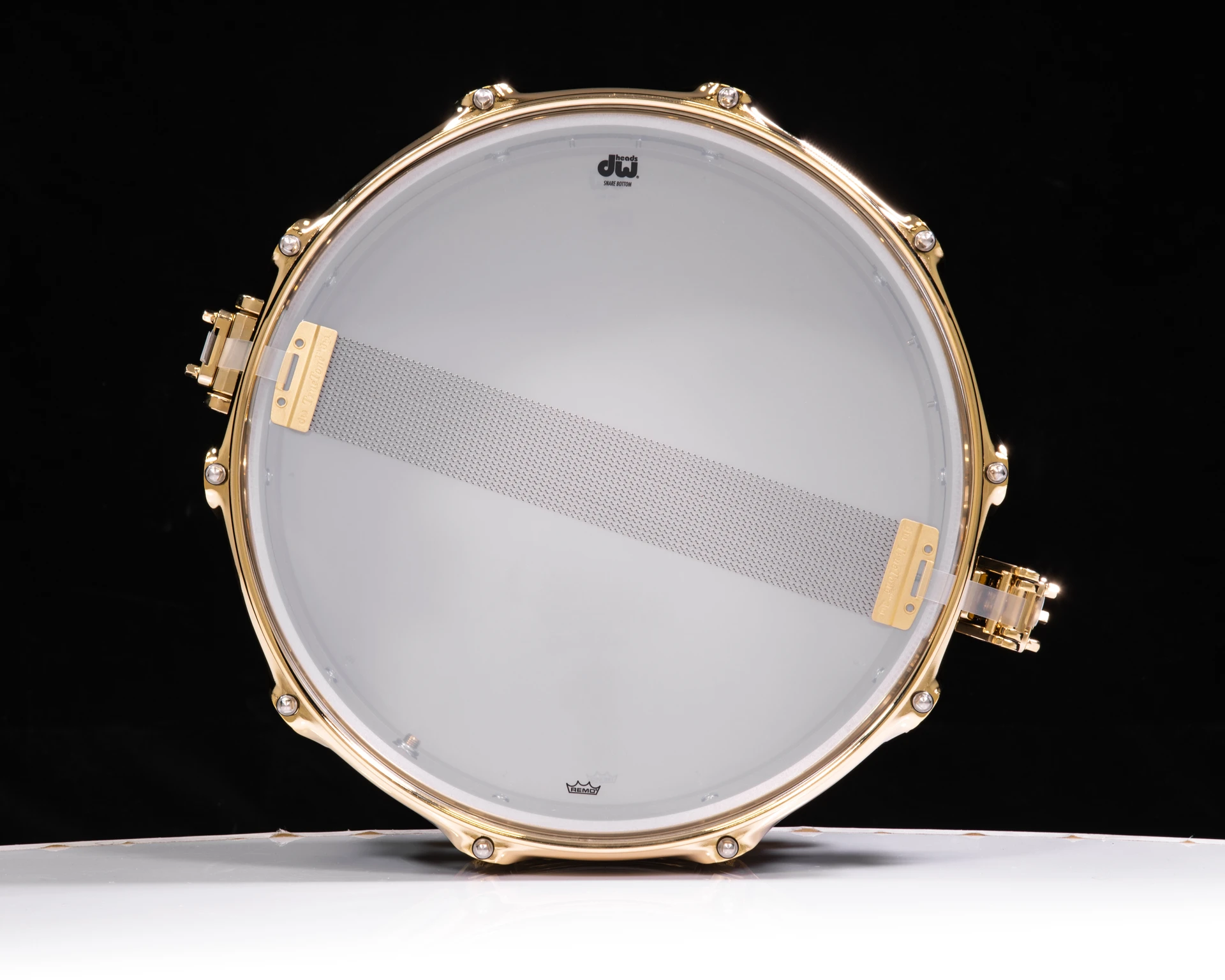 DW Collector's Carbon Fiber Edge 5.5x14 Snare w/Gold HW