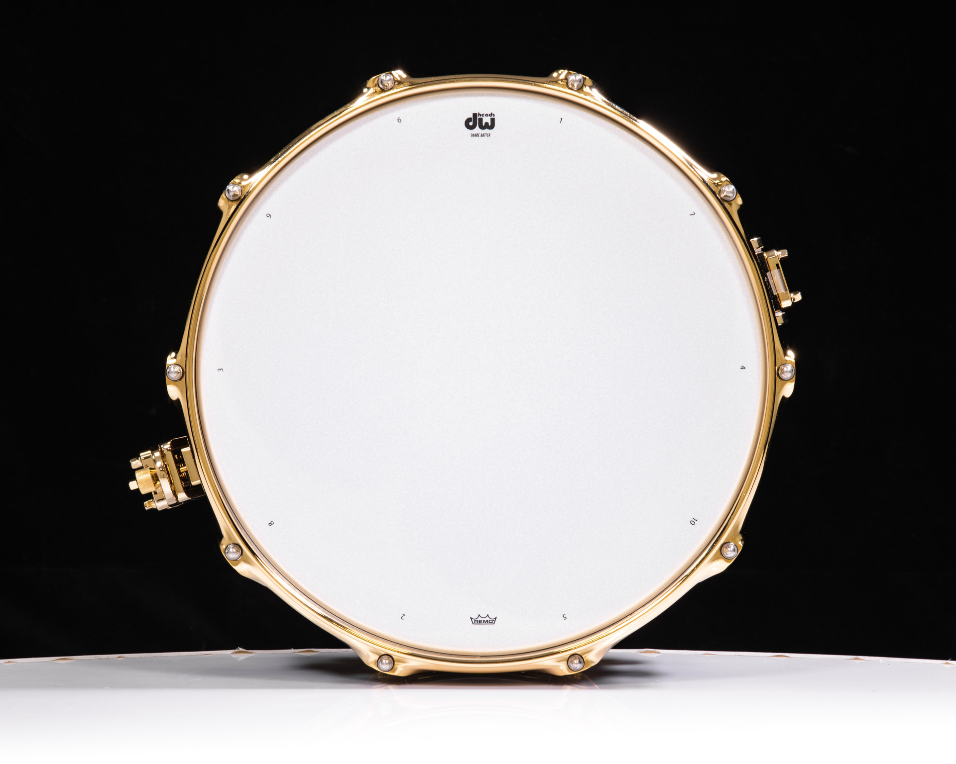 DW Collector's Carbon Fiber Edge 5.5x14 Snare w/Gold HW