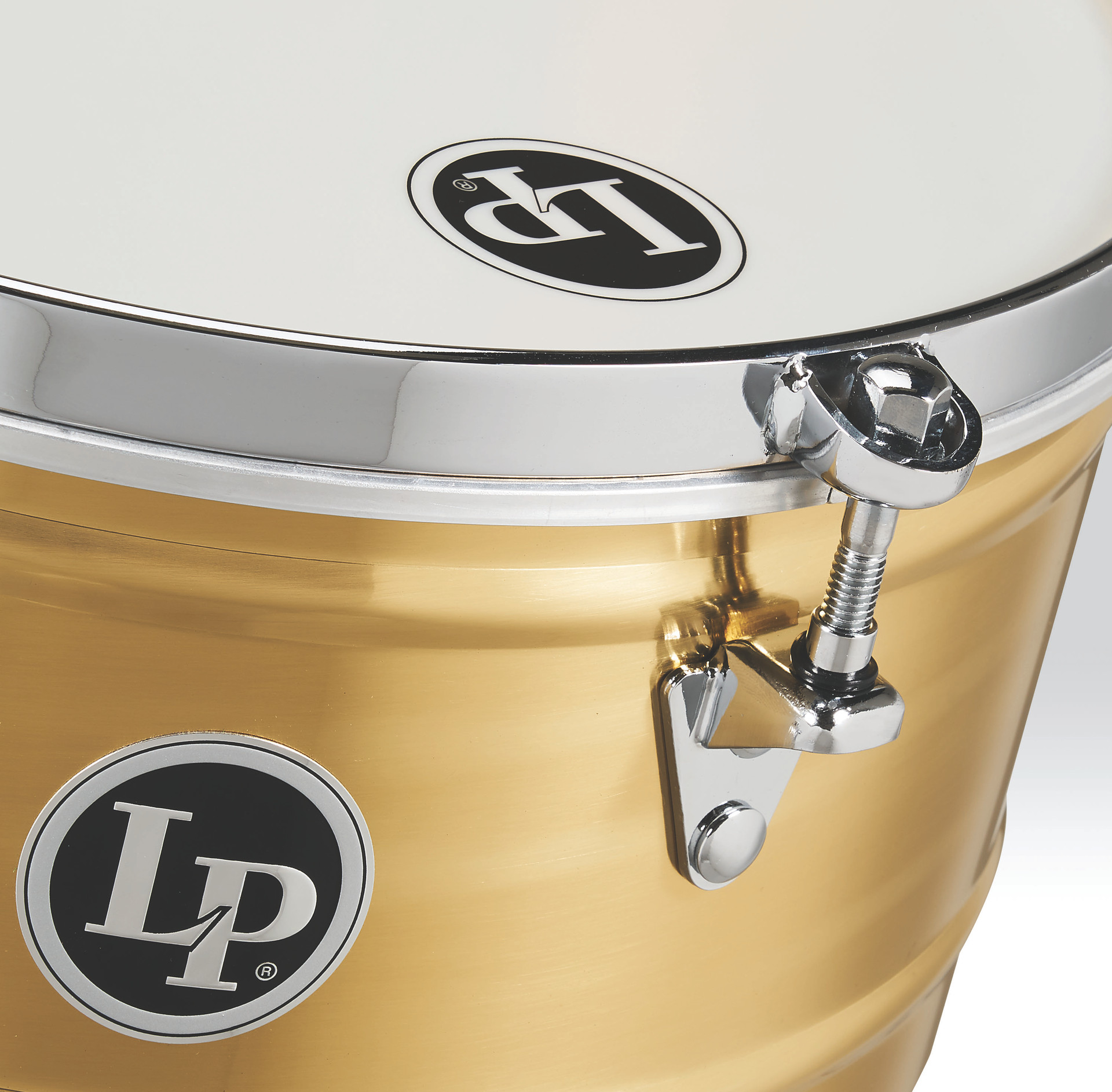 LP Single Brass Timbale W/ Mount - 14