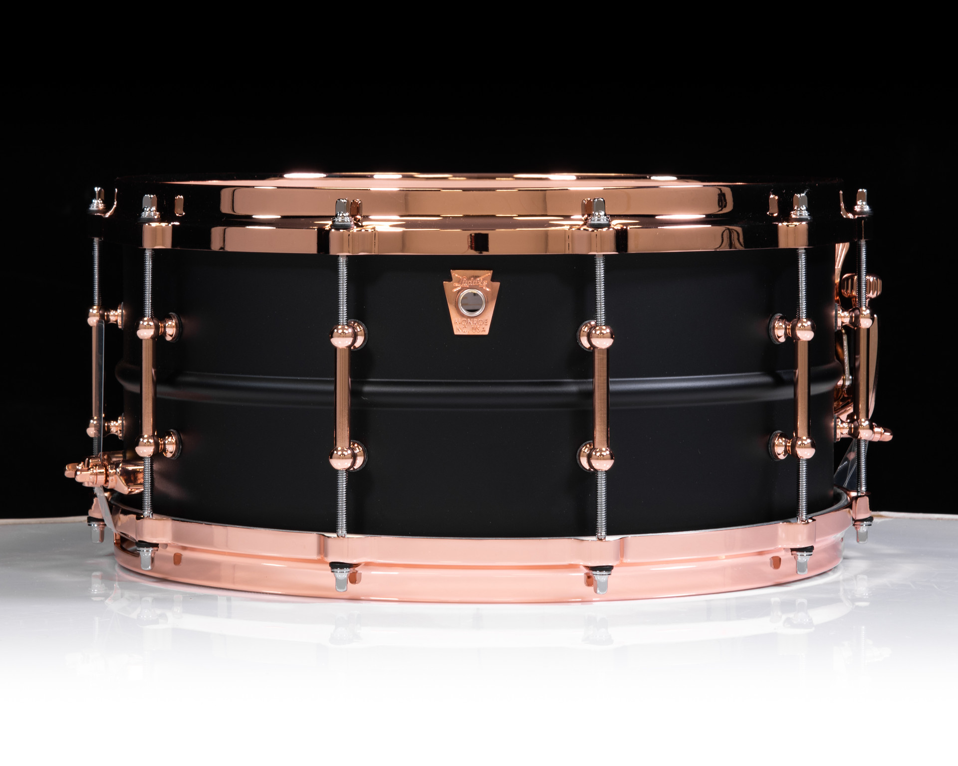 Ludwig Black Beauty 14x6.5 Snare Drum - Hot Rod Limited Edition