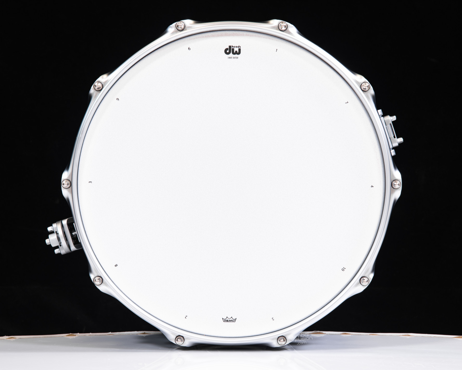 DW Collector's 7x14 Maple SSC Snare - Silver Abalone w/Satin