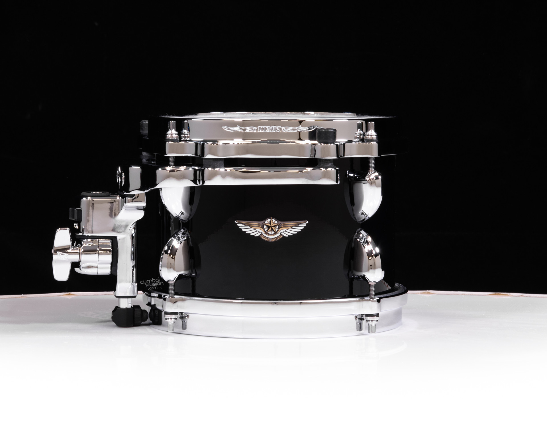 Tama Star Walnut 8x6 Tom - Piano Black - CymbalFusion.com