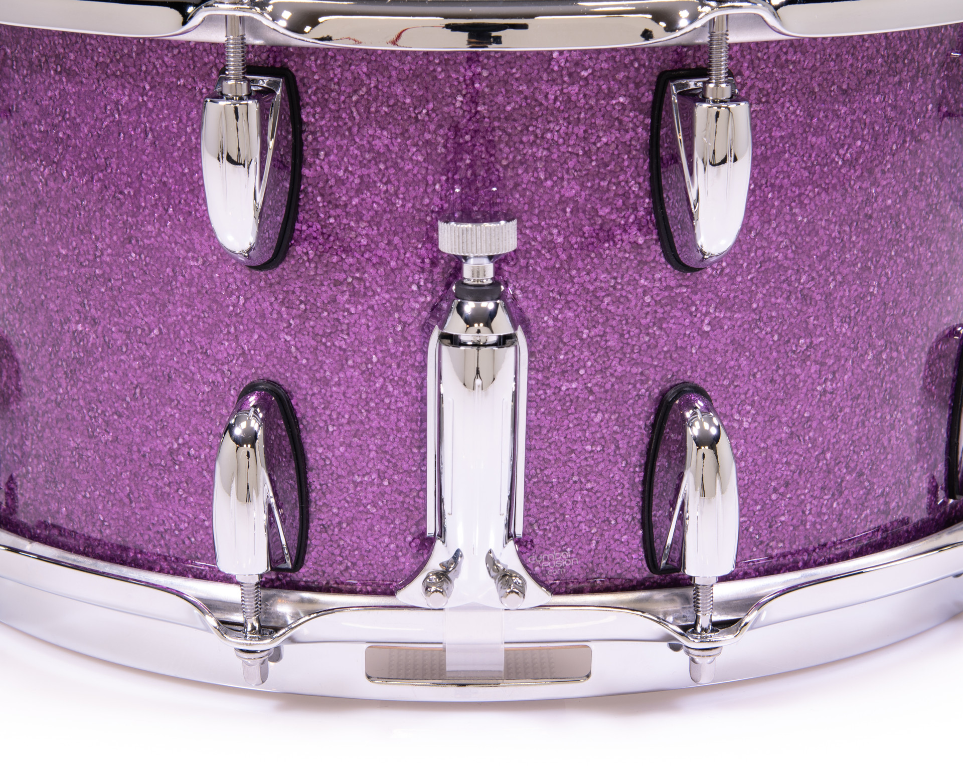 Gretsch Brooklyn 7x14 Snare Double Row Lugs - Purple Sparkle