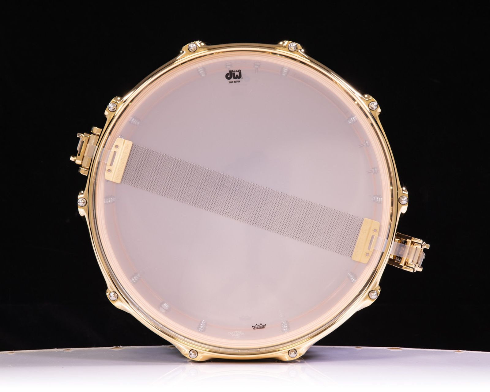 DW Collector's 7x14 SSC Maple Snare - Honey to Ebony Burst w/Gold
