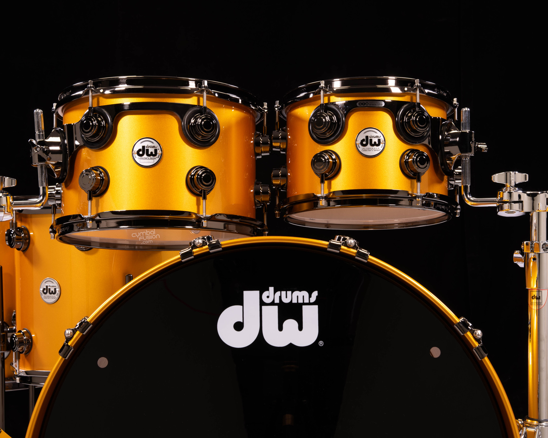 DW Collector's 5pc SSC Maple Kit - Vegas Gold Metallic 10/12/14/16