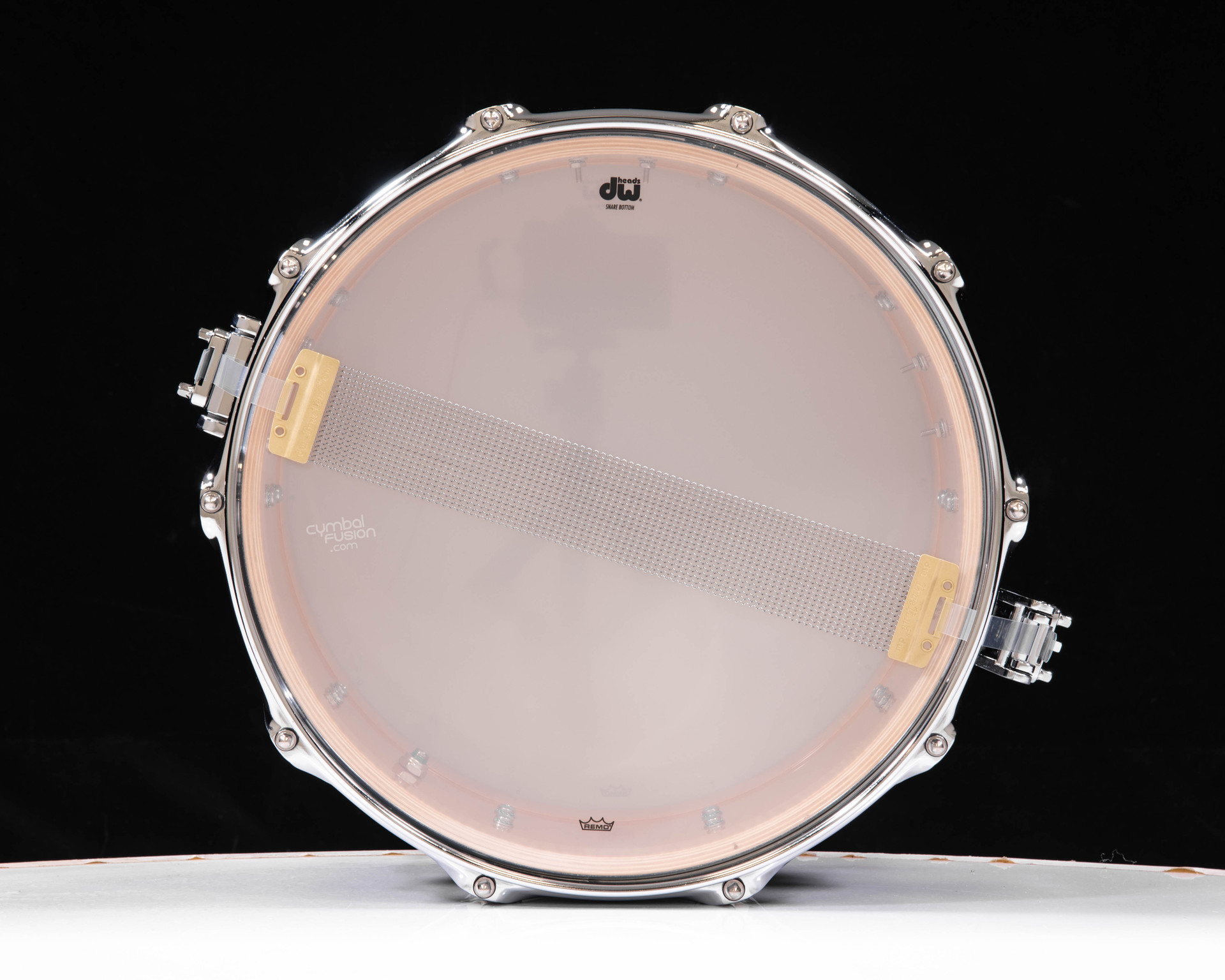 DW Collector's 6.5x14 SSC Maple Snare - Black Ice w/Chrome HW