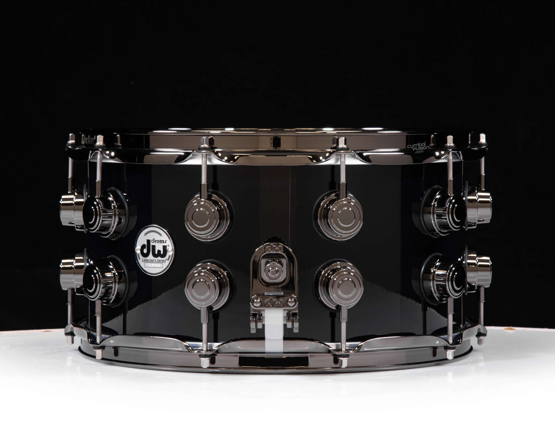 mmm✨ DW Collector's 7x14 SSC Maple Snare - Gloss Black w/Black Nickel