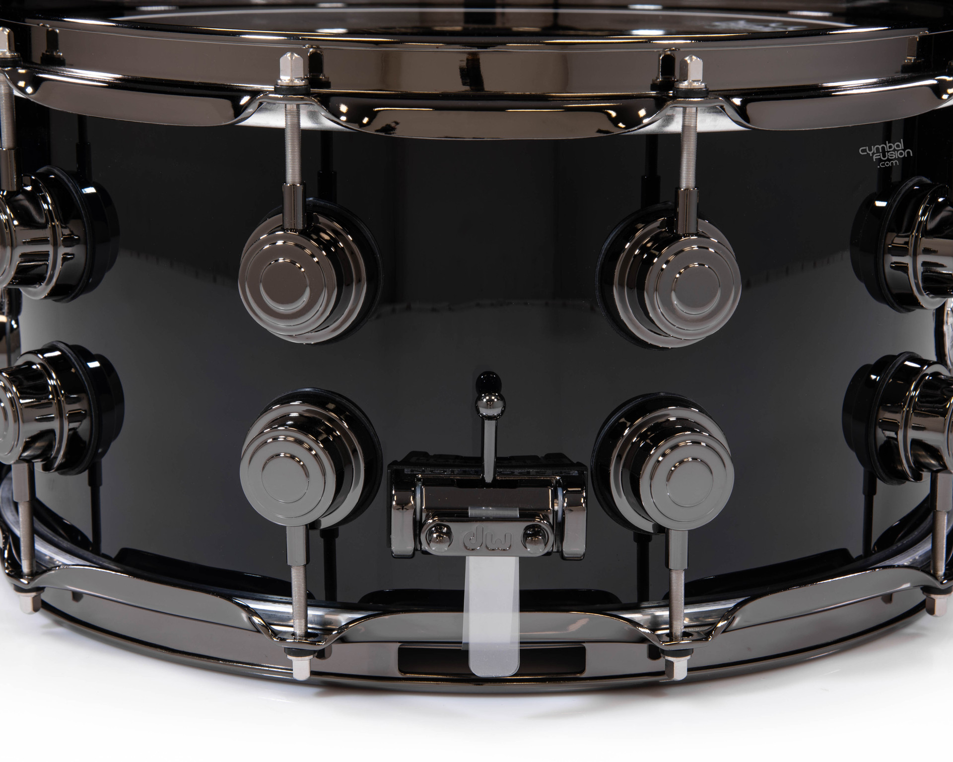 DW Collector's 7x14 SSC Maple Snare - Gloss Black w/Black Nickel