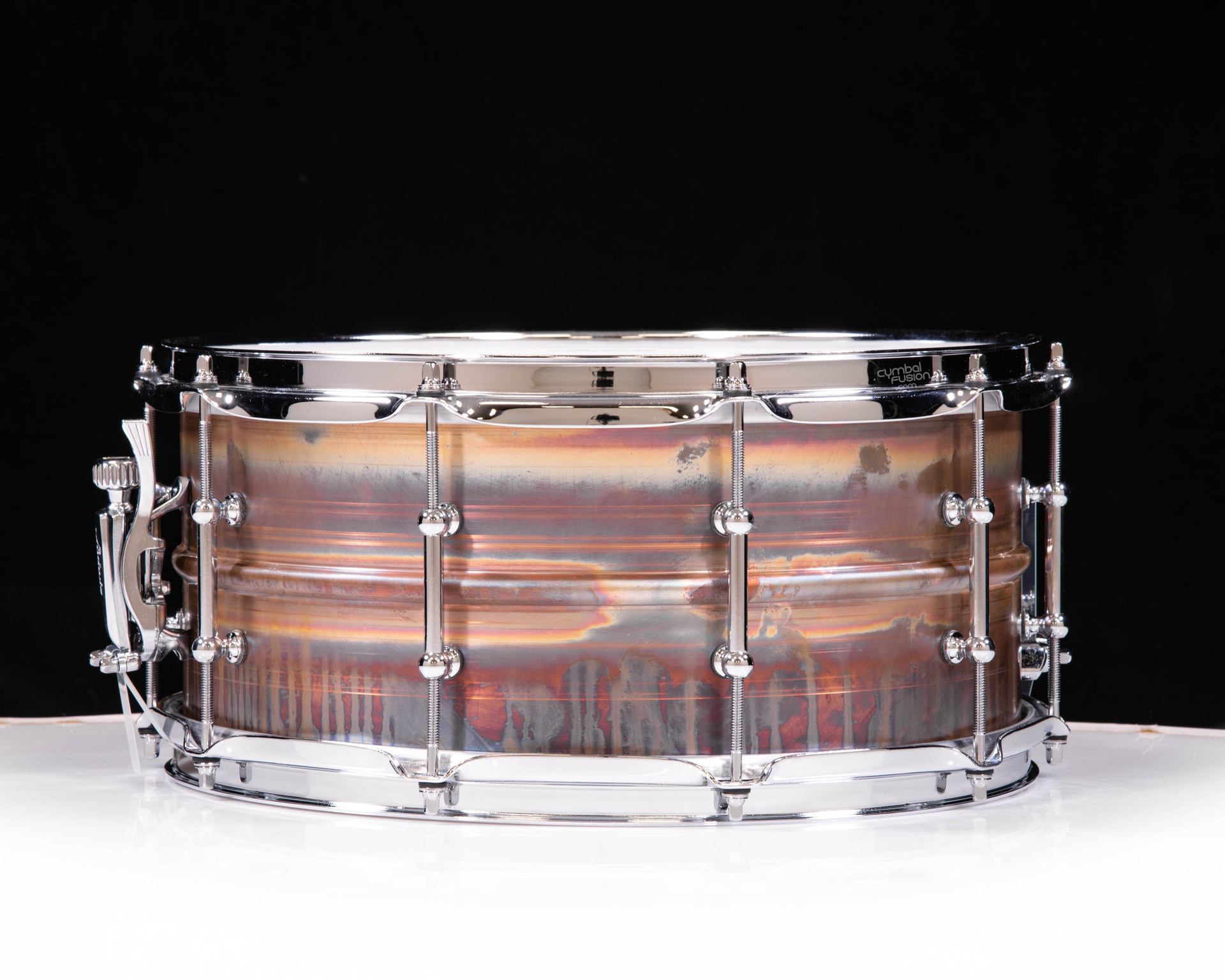 Ludwig LB552RT 6.5 x14 Raw Bronze Phonic Snare Drum w/ Tube Lugs