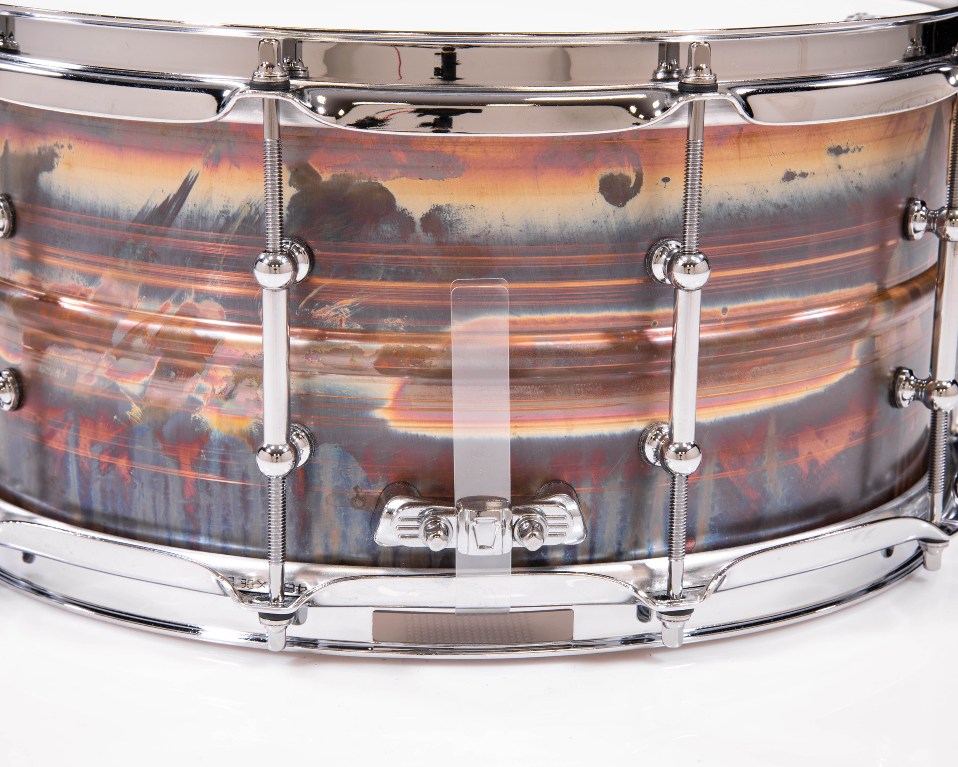Ludwig LB552RT 6.5 x14 Raw Bronze Phonic Snare Drum w/ Tube Lugs