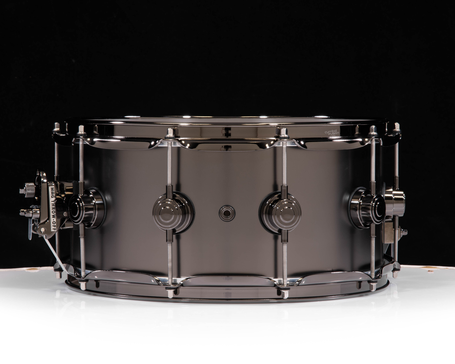 DW Collector's Series 6.5x14 Satin Black Nickel Over Brass Snare