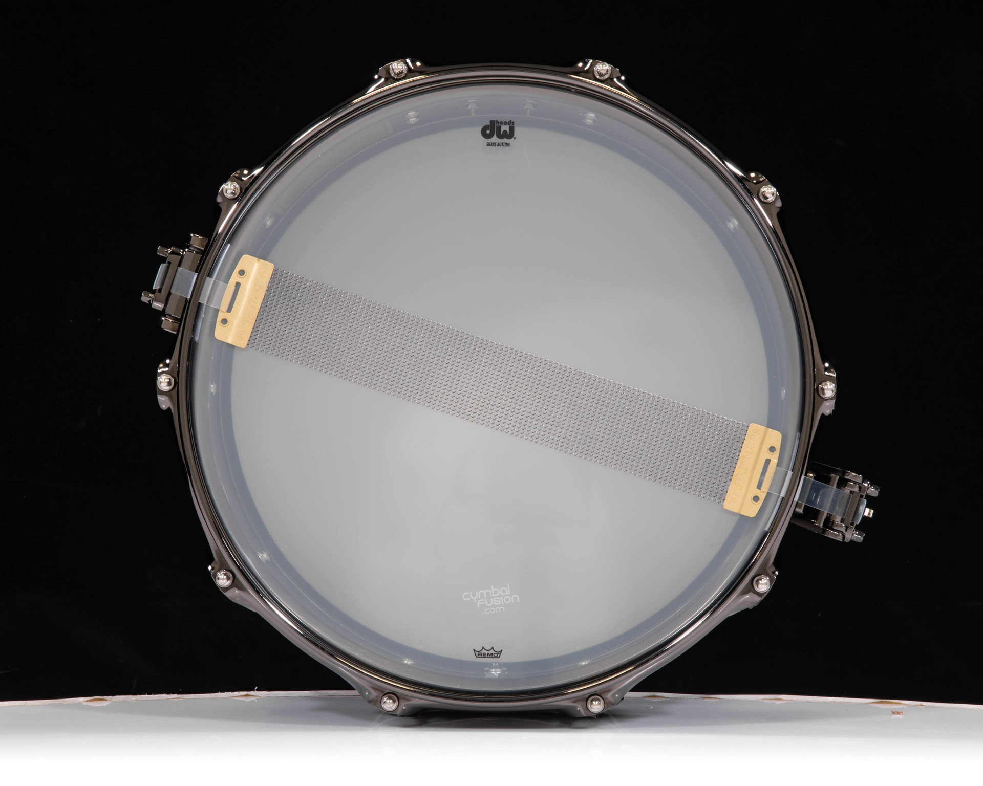 DW Collector's Series 6.5x14 Satin Black Nickel Over Brass Snare
