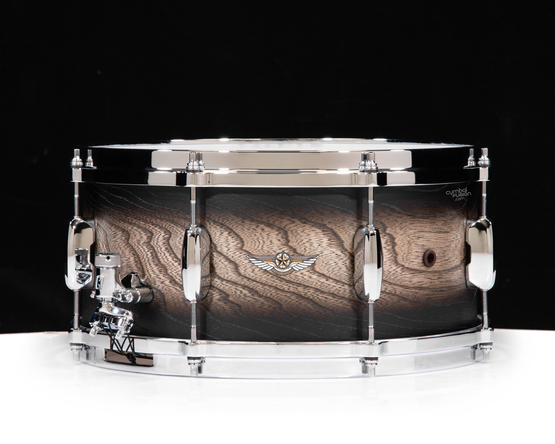 Tama Star Maple 6.5x14 Snare - Garnet Japanese Sen Burst