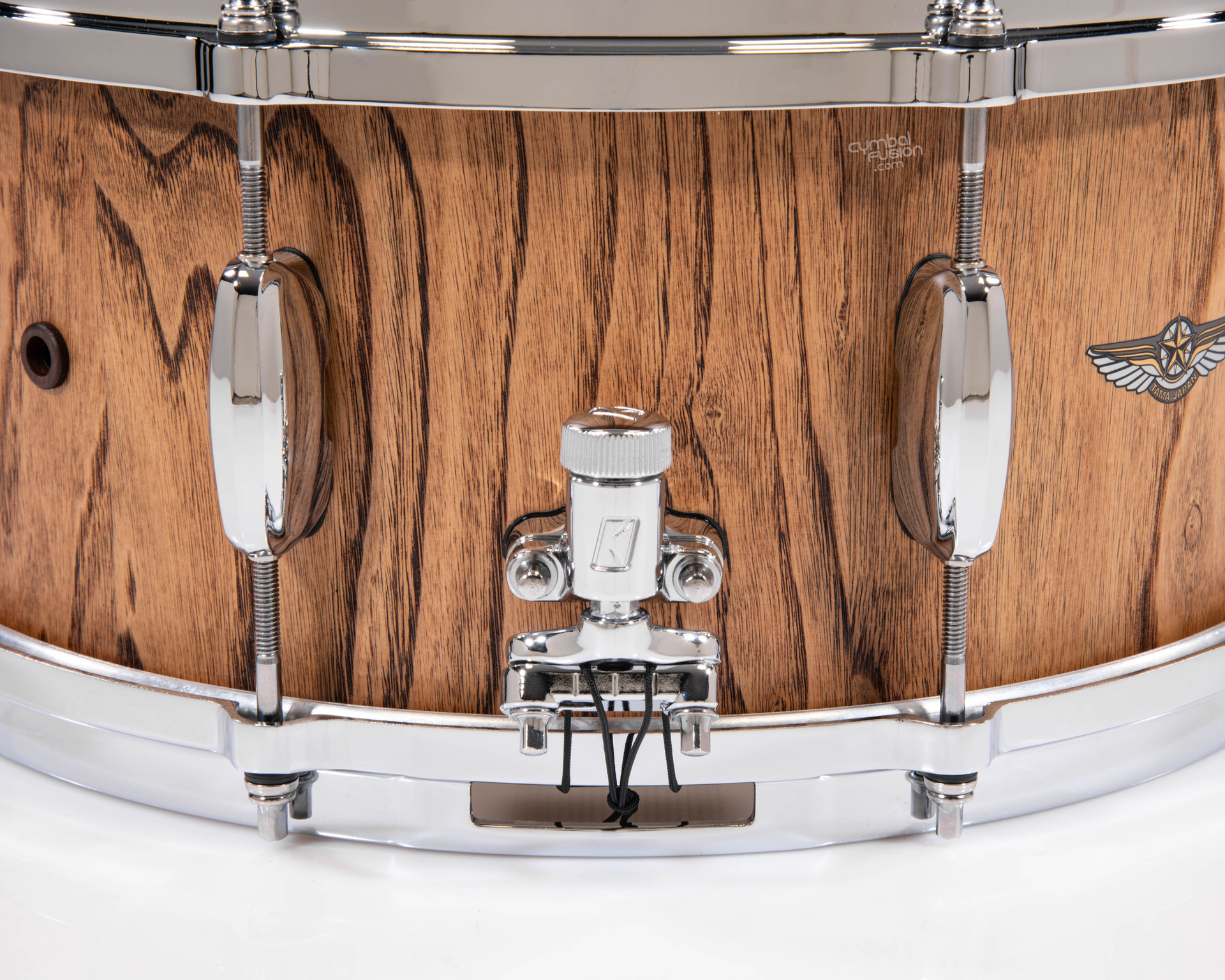 tama様 Tama Star Maple 6.5x14 Snare - Garnet Japanese Sen Burst