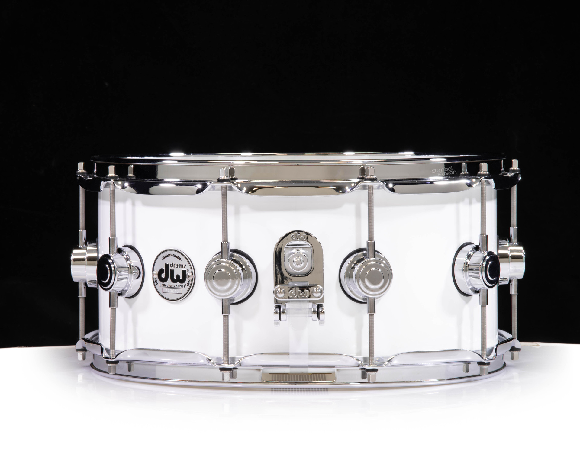 james様　10周年&カイリューδ DW Collector's 6.5x14 Brass Snare Drum - Polar White