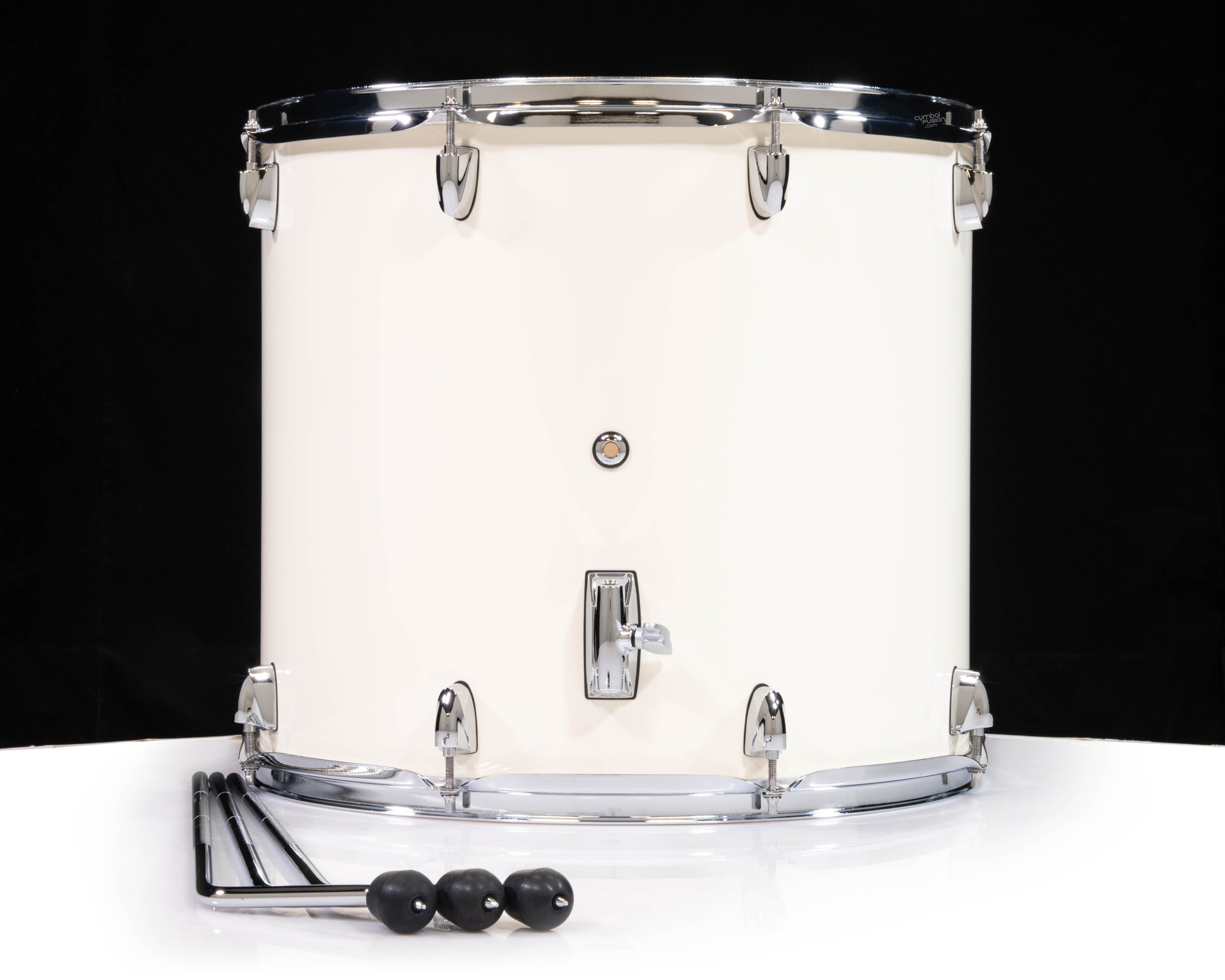 Yamaha Stage Custom 18x16 Floor Tom Classic White - CymbalFusion.com