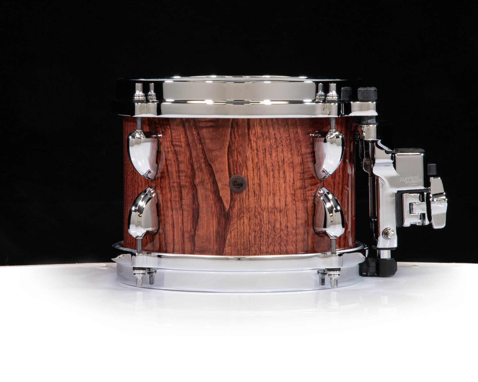 Tama Star Walnut 8x6 Tom - Satin Black Japanese Sen Burst