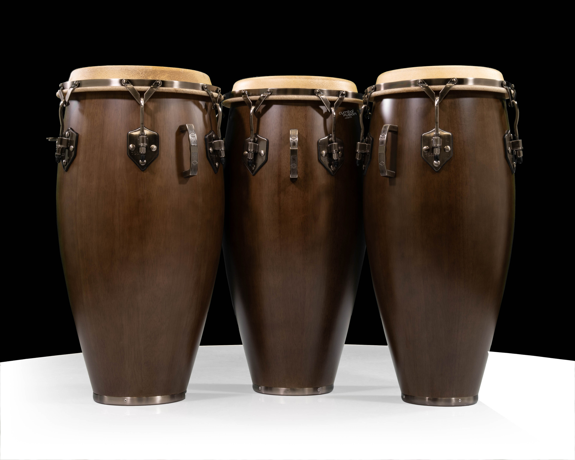 TOCA Traditional Series Conga Set - Dark Walnut - CymbalFusion.com