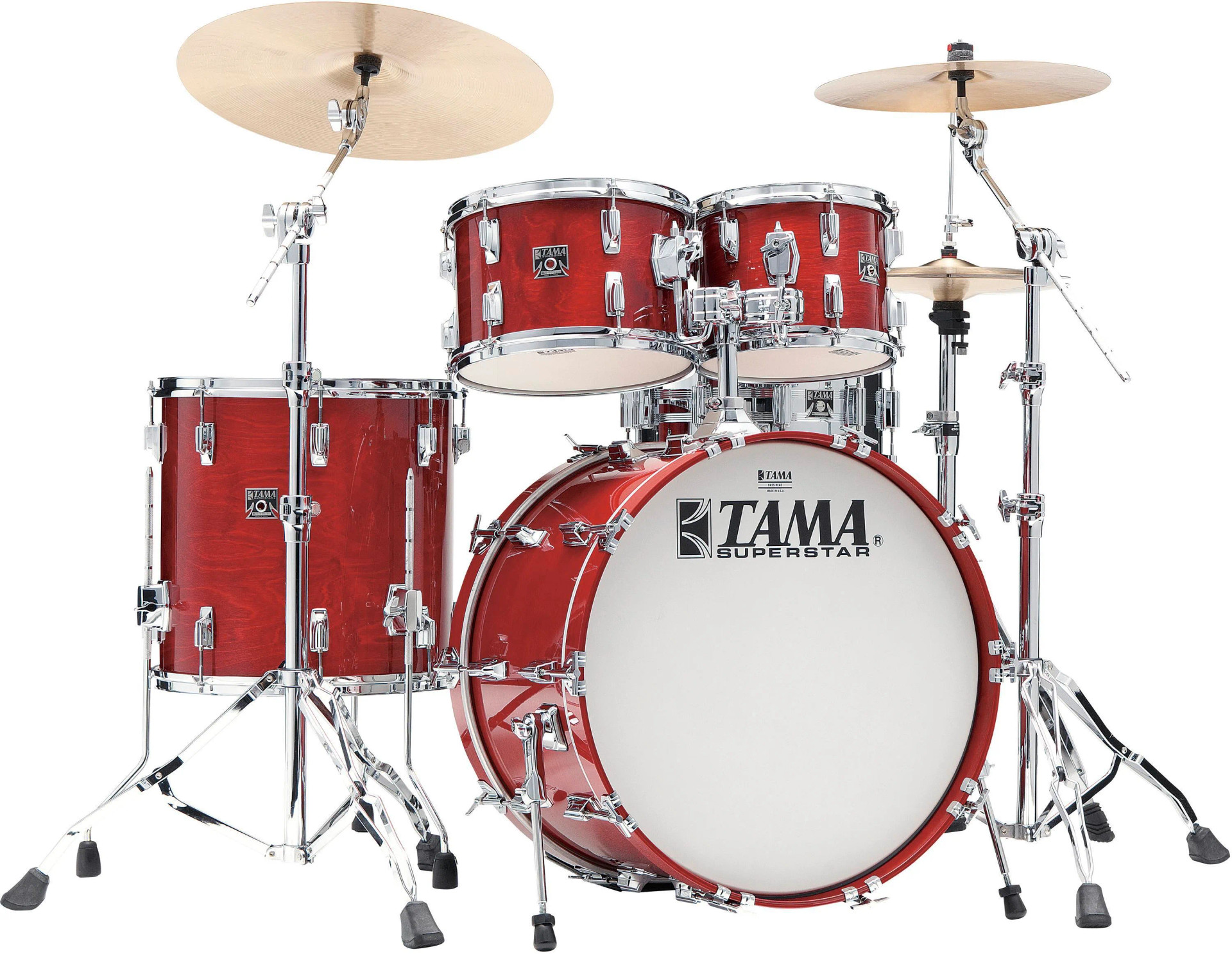 TAMA Tama 50th Limited Superstar Reissue 4pc Shell Pack - Cherry Wine