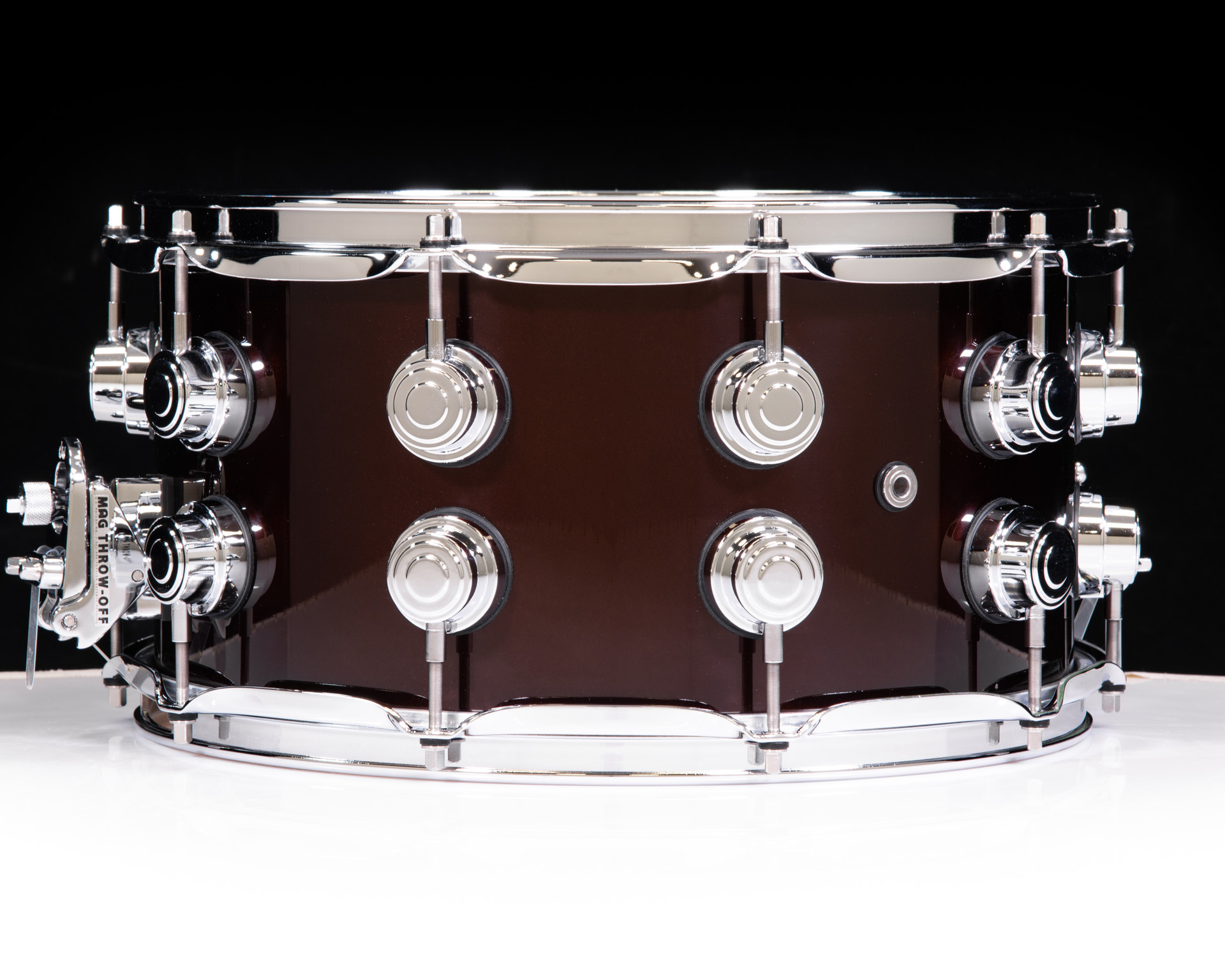 DW Collector Series 7x14 SSC Maple Snare Drum - Root Beer Metallic