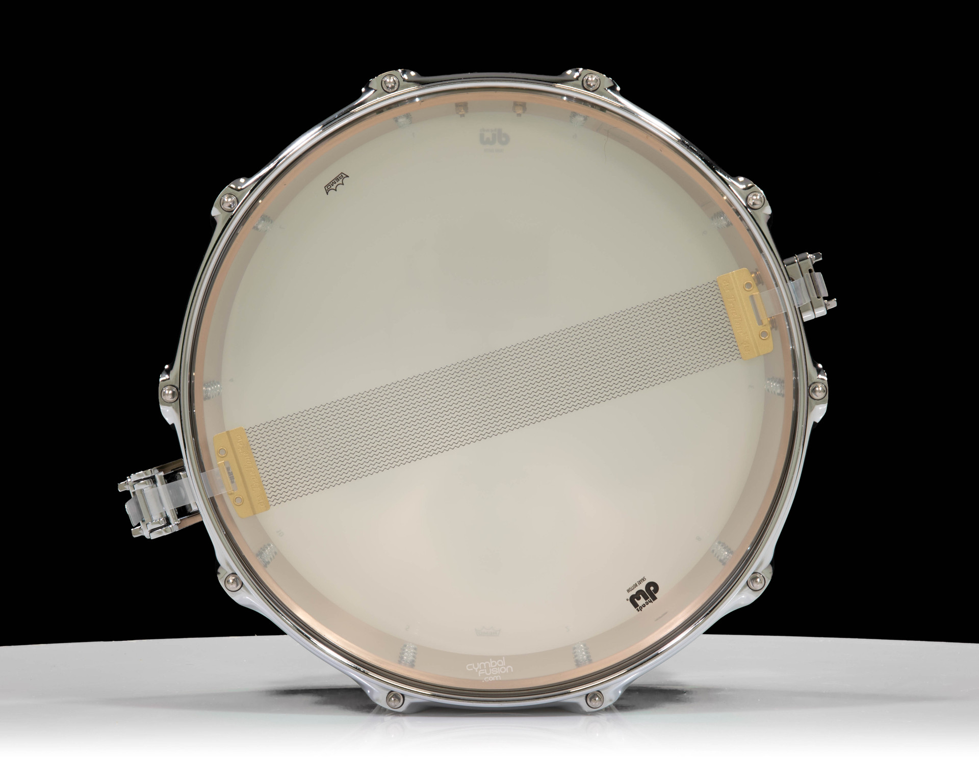 アンバサダー7500C クローム DW Collector's Left-Cast Bronze 5x14 Snare Drum w/Chrome Hardware