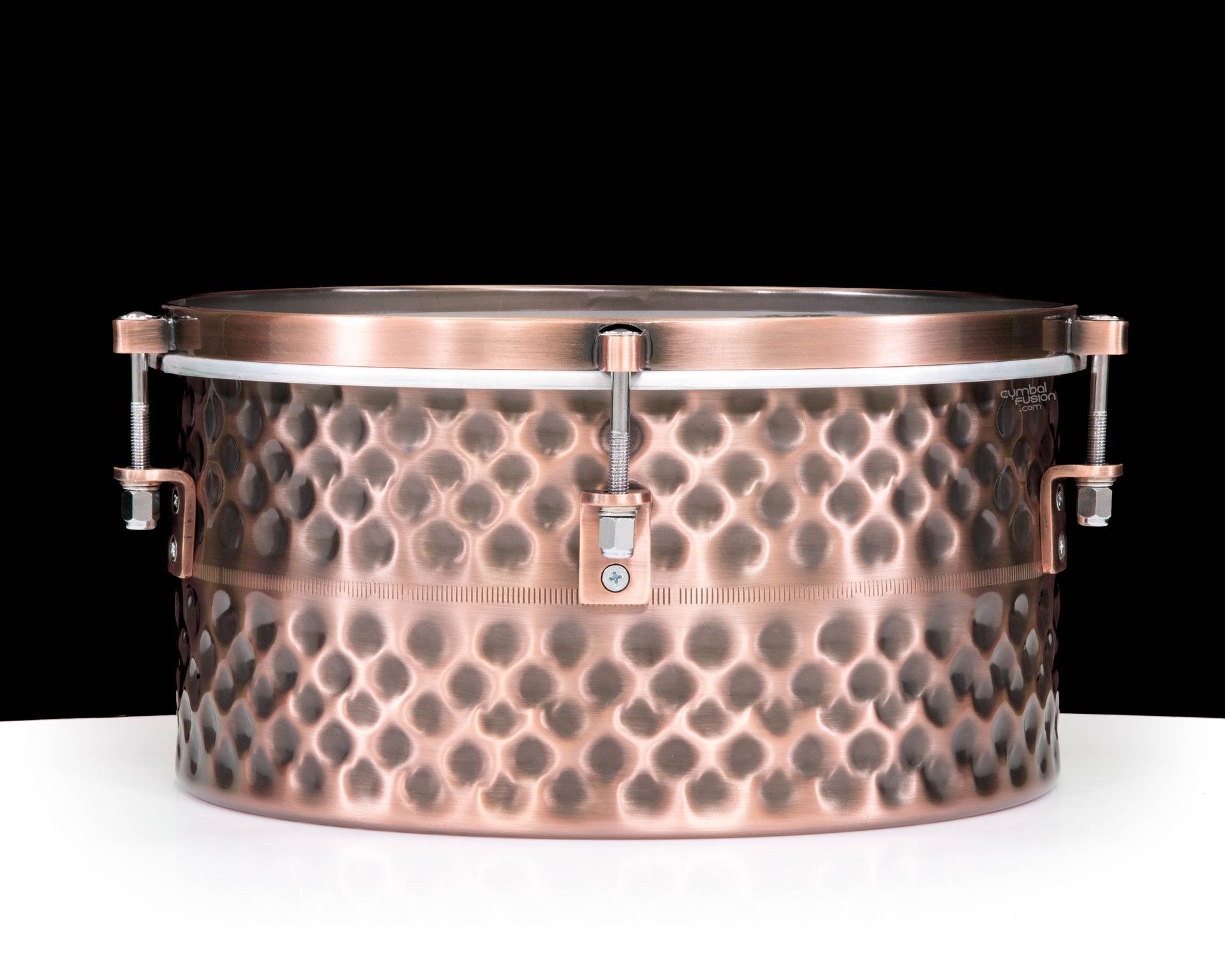 Toca Pro Line- 14in. Single Hammered Timbale - Black Copper