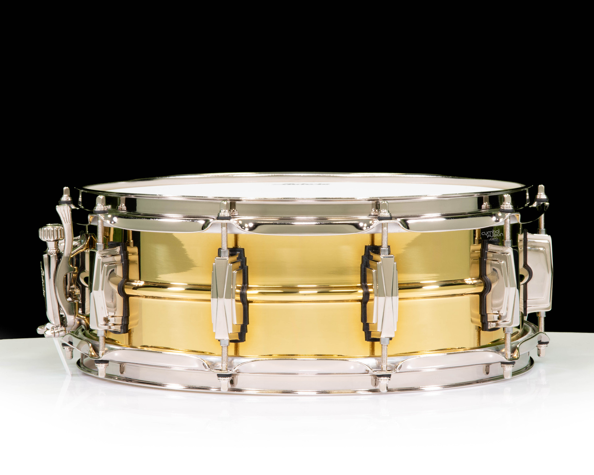Ludwig LB401 5x14 Super Brass Snare Drum - CymbalFusion.com