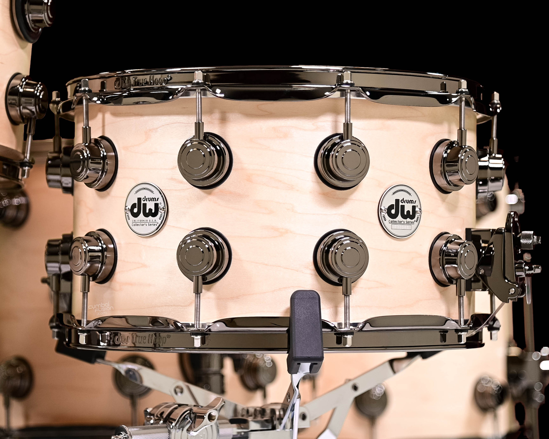 DW Collector's 6pc SSC Maple Kit - Natural Satin Oil w/Black