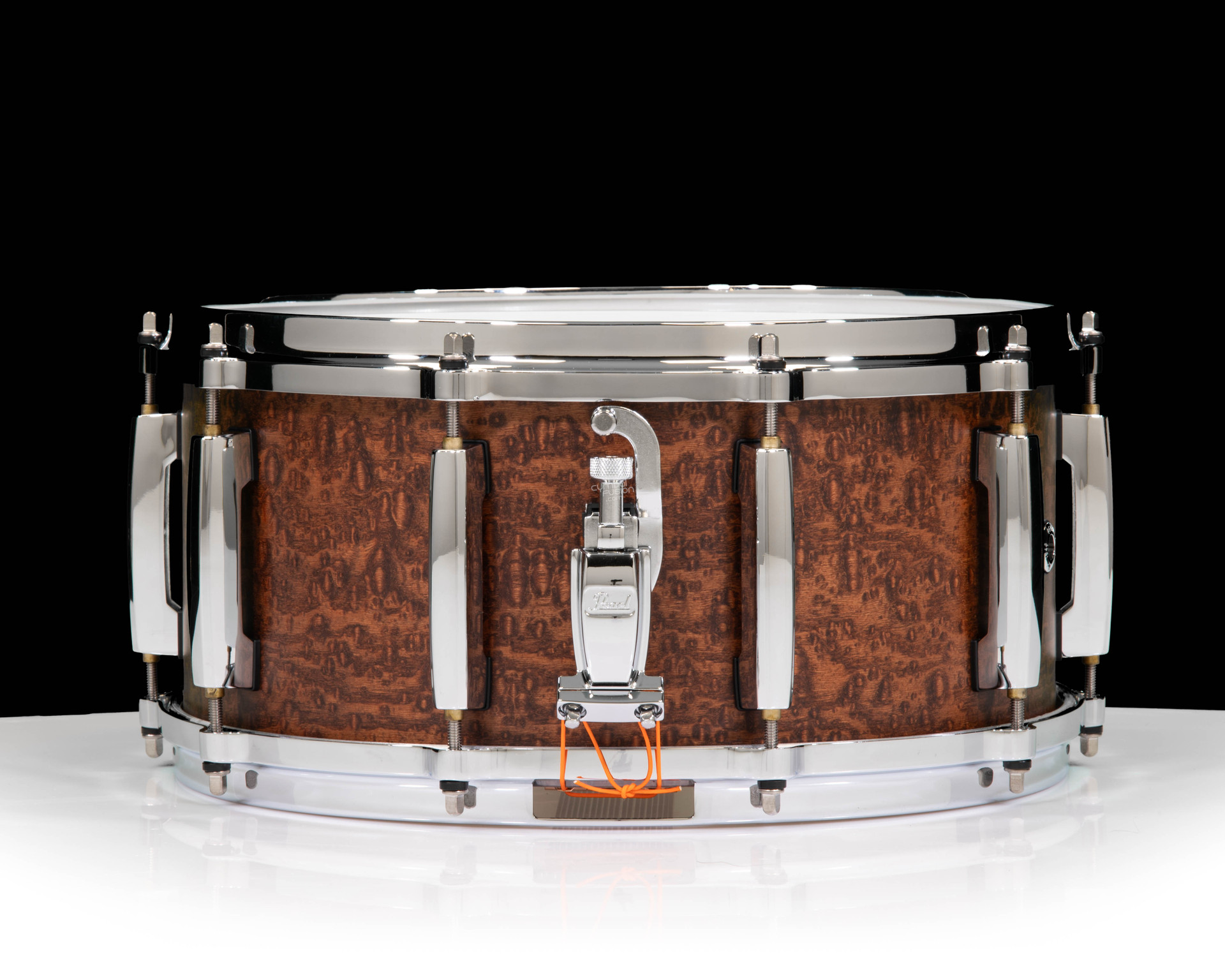 Pearl Masterworks Artisan 14x6.5 Snare Drum - Matte Walnut / Tamo