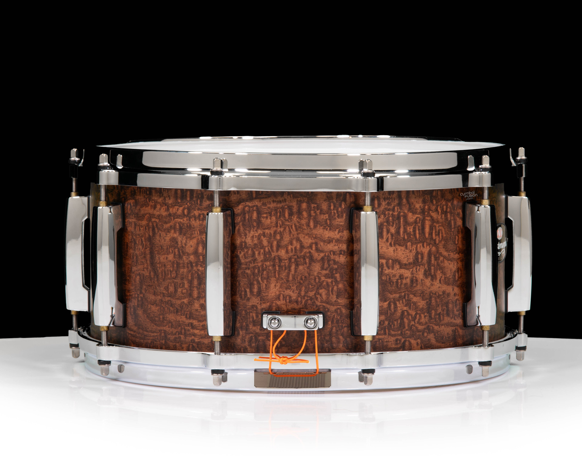 Pearl Masterworks Artisan 14x6.5 Snare Drum - Matte Walnut / Tamo
