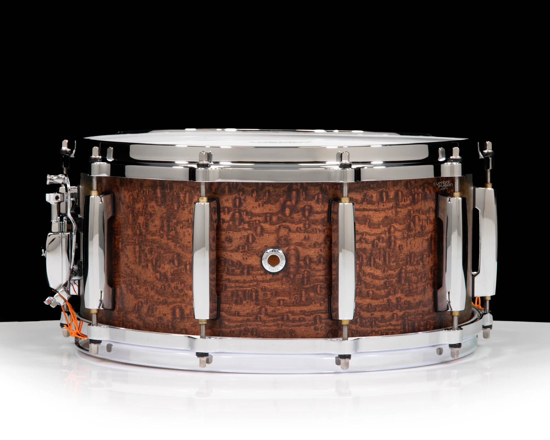 Pearl Masterworks Artisan 14x6.5 Snare Drum - Matte Walnut / Tamo